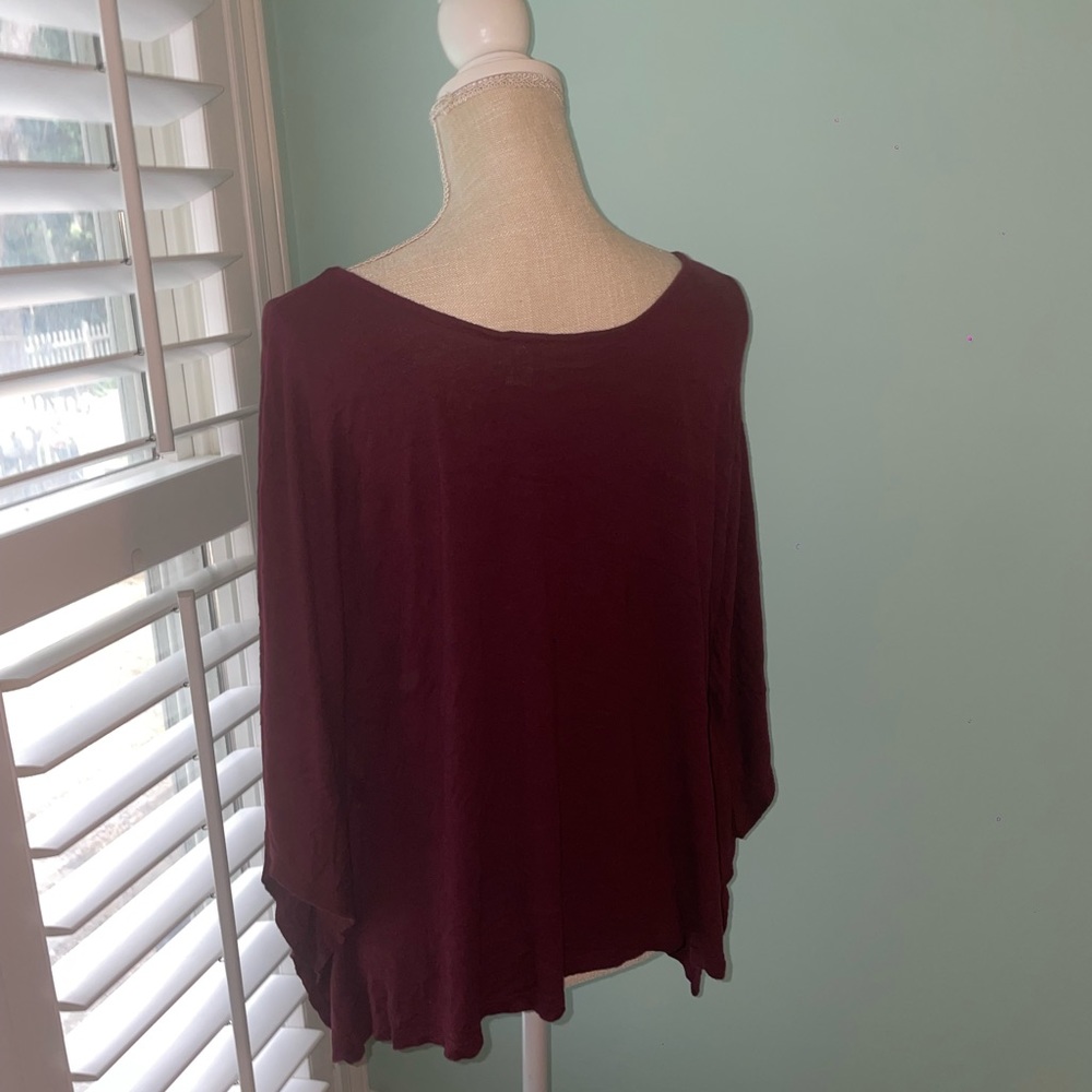 Batwing poncho